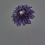 Artificial dahlia LEOLANI, glamour-dark purple-electrum, 24"/60cm