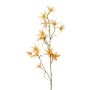 Artificial branch Tweedia solanoides ZORHIL, metallic orange, 75cm