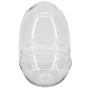 JAMAE glass dome, transparent, 19.5 cm, Ø 12.5 cm