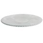 Glass plate CATHLENN with grooves, transparent, 0.6"/1,5cm, Ø8"/20,7cm