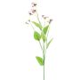 Artificial pansy branch YENIA, pink-fuchsia-cream, 24"/60cm