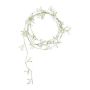 Artificial flower garland Baby's breath SIVON, white, 6ft/180cm