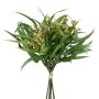Decorative eucalyptus bunch VOLTI, fruits, green, 16"/40cm