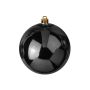 Christmas bauble TEODORA, shiny black, Ø12"/30cm