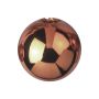Christmas baubles FABIANA, 48 pcs, shiny copper, Ø 1.4"/3,5 cm