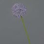 Artificial Allium BAILIN flower, purple, 18"/45cm, Ø2.6"/6.5cm
