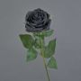 KAILIN artificial rose, black, 65cm, Ø9cm