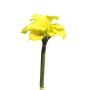 YONGHENG artificial calla lily bunch, yellow-green, 45cm, Ø25cm