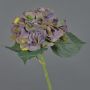 FUXIANG artificial hydrangea, dark lilac-yellow-green, 50 cm, Ø 16 cm