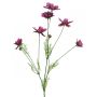 Decorative flower branch, BAILING, purple, 90 cm