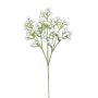 Fabric gypsophila CECILIA, white, 22"/55cm, Ø0.4"/1cm