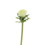 Decorative anemone flower BOYANG, light green, 14"/35cm, Ø2.4"/6cm