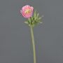 Decorative anemone flower BOYANG, pink, 14"/35cm, Ø2.4"/6cm