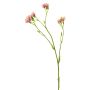 Plastic petunia branch YAWEI, pink-cream, 60cm