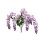 Artificial wisteria branch JIALAN, purple, 75 cm