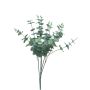 FENYU decorative eucalyptus plant on a stem, green and white, 60 cm
