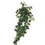 LANSHUO artificial ivy hanging decoration on a stick, green and white, 85 cm