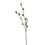 Artificial eucalyptus branch SHANSHAN with berries, green, 60cm