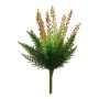 Artificial heather RUOYAN on a stem, fuchsia, 12"/30cm