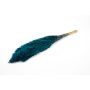 Dried bunch of reeds DONJETA, petrol, 28"-31"/70-80cm, Ø6"/15cm