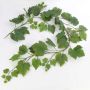 Decorative vine garland ATHINA, green, 6ft/180cm