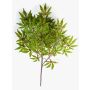 Decorative Japanese maple branch ALEXANDER, light green-red, 24"/60cm