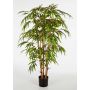 Plastic bamboo plant HIROSHI, natural bamboo canes, 7ft/210cm