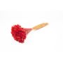 Dried Mediterranean strawflower AKALITI, bouquet, red, 16"-22"/40-55cm, Ø4.3"/11cm