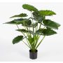 Artificial Alocasia Calidora SALONI, green, 3ft/95cm