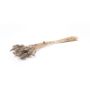 Dried grass BORKA, Lagurus bunch, grey, 22"-30"/55-75cm, Ø4.7"/12cm