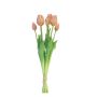 LONA fabric tulip bouquet, peach, 45cm, Ø15cm