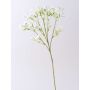 Fabric gypsophila CECILIA, white, 18"/45cm, Ø0.4"/1cm
