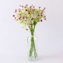Fabric gypsophila bunch CECILIA, fuchsia, 12"/30cm, Ø6.7"/17cm