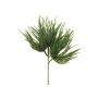 Plastic pine branch TANNAN, frosted, 25cm