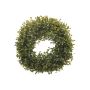 Faux boxwood wreath FRITZ, crossdoor, Ø11"/28cm