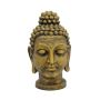 SUMANA decorative Buddha head, antique gold, 75 cm, weatherproof