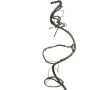 Artificial hop vine SULING, brown, 90cm