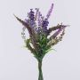 Artificial lavender bouquet KIRSA, purple, 30cm, Ø15cm