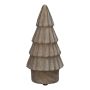 LOVRA decorative fir tree, terracotta, brown, 20cm, Ø9.8cm