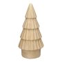 LOVRA decorative fir tree, terracotta, sand, 29 cm, Ø14 cm