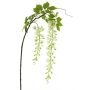 Ornamental wisteria branch LIANMU, cream, 5ft/140cm