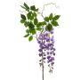 Ornamental wisteria branch LIANMU, purple, 5ft/140cm