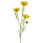 ZHINIAN decorative flower basket, yellow, 60 cm, Ø 3–6 cm