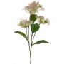 Artificial hydrangea PINNIAN, pale pink-cream, 70cm, Ø9–10cm