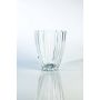 Small glass vase/table vase BEA, clear, 6.69"/17cm, Ø 5.51''/14cm
