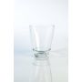 Angular glass vase YULE, clear, 6.69"/17cm x 5.12"/13cm x 5.12"/13cm