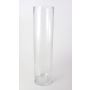 Cylinder vase SANSA AIR made of glass, clear, 31.5"/80cm, Ø 7.87"/20cm