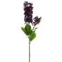 Decorative Lilac Flower NAJUAN, dark purple, 80cm, Ø6–8cm