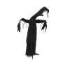 Halloween decorative figure: NOZZY tree with eerie laugh / moving mechanism, black, LEDs, 115cm