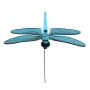 Plastic dragonfly ZIQUAN, blue, 15 cm